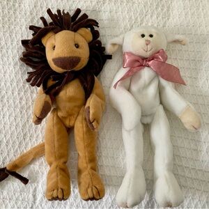 Boyd’s Bears Baby Boyd’s Lion and Lamb Plush Toys